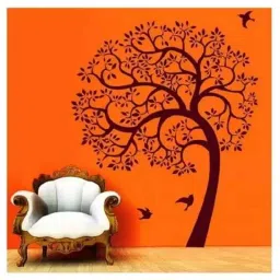 Kayra Decor Tree 71x89 Inch Wall Design Stencil Painting KDS90004-image-88