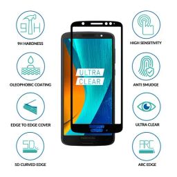 Sprig Edge To Edge Tempered Glass for Motorola G6 (Pack of 1) image 5