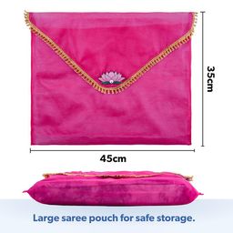 Kuber Industries Pink Set of 1 Regular Multi-Utility Organisers image 3