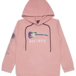 Cavio Kids Pink Cotton Printed Full Sleeves Sweatshirt-image-71