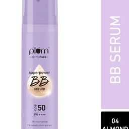 Plum Superpower BB Serum with SPF 50 PA ++++ 04 Almond - 30 ml-image-80