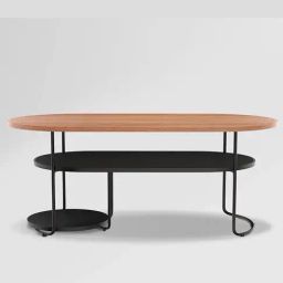 Godrej Interio Reson Coffee Engineered Wood Coffee Table Finish Color - Brown, Knock Down-52