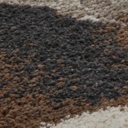 Obsessions Beige & Charcoal Anti-Static Modern Carpet - Medium image 5