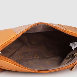 Baggit Yellow Printed Sling Bag image 4