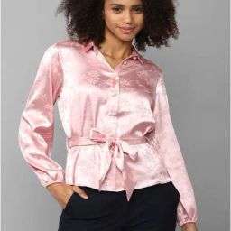 Allen Solly Pink Printed Shirt-image-68