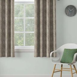 DDECOR Live Beautiful Beige Polyester 5 ft Window Curtain-image-26