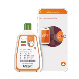Elitech USB2.0/NFC Disposable Single-Use Temperature Data Logger, RC-17N image 2