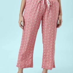 Dreamz by Pantaloons Pink Printed Pyjamas-image-36