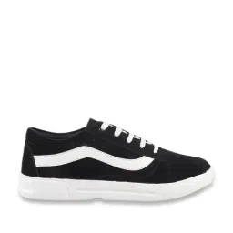 Walkway Men's Black Casual Sneakers-picture-2