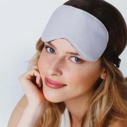 Travel Blue Grey Eye Mask-image-17