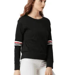 Miss Chase Black Full Sleeves Sweatshirt-image-83