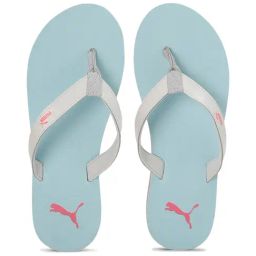 Puma Women's Alice Wns Bling Grey Flip Flops-image-1