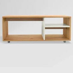 Godrej Interio Travit Coffee Engineered Wood Coffee Table Finish Color - Brown, Knock Down-37