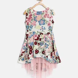 Stylestone Kids Multicolor Floral Print Dress-picture-37