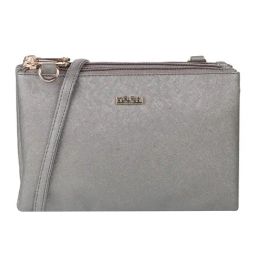 Mochi Gun Metal Medium Cross Body Bag-19