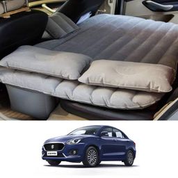 RKPSP Silver Inflatable Bed for Swift Dzire New Universal for All Models image 1