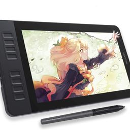 GAOMON PD1161 Drawing Tablet with Screen, Digital Art Tablet with Battery-Free Stylus, Tilt, 8 Shortcut Keys for Paint, Design, Illustration, Editing, 11.6-inch Graphics Tablet for Mac, Windows PC image 1