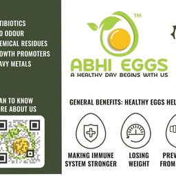 ABHI EGGS Nutri+ With Immunity Boosters Eggs Box (Pack of 6) image 4