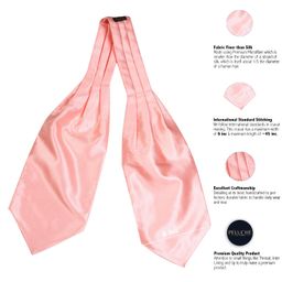peluche Exquisite Excess Pink Cravat for Men image 3