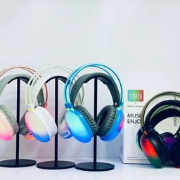 tecore RGB Wireless Bluetooth Headphones V5.3 with RGB Lights, Active Noise Cancelling, and Hi-Fi Sound – Over-Ear Wireless Headphones with Built-in Mic, TF Card Support & USB Charging image 4