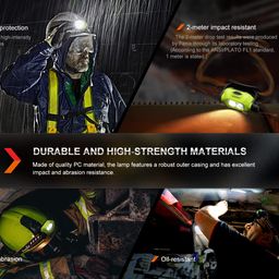Fenix WH23R Work Headlamp, 600 Lumen USB-C Rechargeable Motion Sensor Activation with Spot and Flood Dual Beam image 5