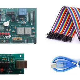 embeddinator 8051 Microcontroller Development Board with USB Programmer Combo image 1