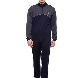 hummel Sladie Men's All weather Regular Fit Track Suit with Zipper and Pockets Comfortable Breathable Stretchable Soft Fabric For Everyday Use Ideal for Gym Training or Running Loungwear image 1