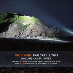 Fenix LD30R EDC Flashlight, 1700 Lumens USB-C Rechargeable High Performance Flashlight image 5