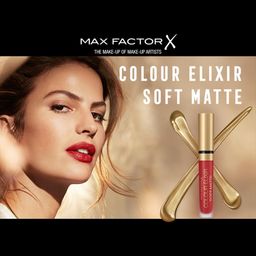 Max Factor Colour Elixir Soft Matte Liquid Lipstick (4ml) (Sand Cloud) image 5