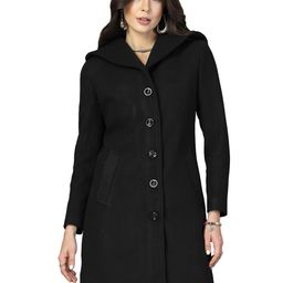 chkokko Women's Wool Blend Regular Coat image 1