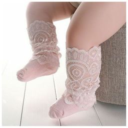 Tipy Tipy Tap Lace Infant Socks - Pink-37