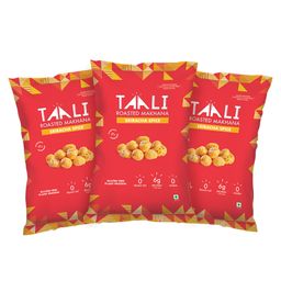 Taali Roasted Makhana Sriracha Spice Pack of 3 - 60 g each-21