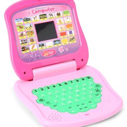 House of Kids Battery Operated Toy Laptop - Pink-18