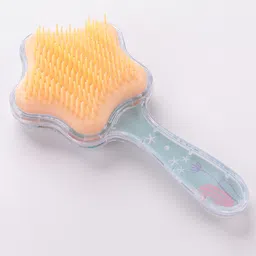 fab n funky Hair Brush With Star Shape & Unicorn Design - Blue-picture-31