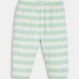 Mi Arcus Cotton Elastane Striped Pajama - Green-picture-44