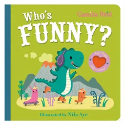 pan macmillan india Who's Funny Board Book by Camilla Reid - English-picture-13