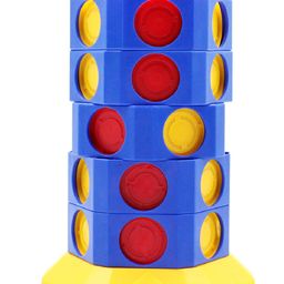 skoodle Quest Bridge 4 Tower Twist & Turn Board Game - Multicolour image 2