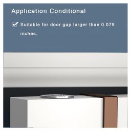 JD FRESH 1 Piece Premium Metal Drill Free Hooks Door Hangers for Clothes - White image 4