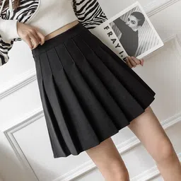 StyleCast Women Pleated Flared Above Knee Skirt-picture-18