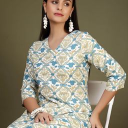 Anouk Rustic Women Ethnic Motifs Printed Kurta with Palazzos-picture-47