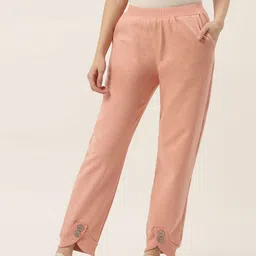 BRINNS Women Nude Pink Fleece Joggers-picture-41