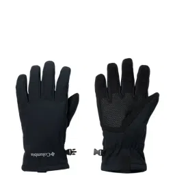 Columbia Black Medium Logo Gloves-image-89