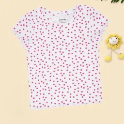 Pantaloons Junior Girls Sea Salt Printed T-Shirt-picture-38