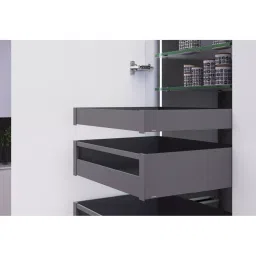 Hafele Matrixbox Slim Steel Graphite Grey Inner Drawer Kit for 1200 mm Cabinet, 552.19.591-image-15