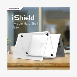 Neopack iShield Hard Shell Case for New MacBook Pro 16 Inch (Crystal Clear)-1
