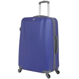 Swiss Gear Spinner Blue 4 Wheels Large Hard Cabin Trolley - 51 cm-image-3