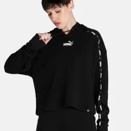 Puma Power Cropped Relaxed Fit Hoodie-image-125