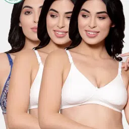 Inner Sense Multicolor Printed Bra (Pack of 3)-image-24