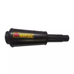 RA Accessories Black Akrapovic Silencer Exhaust for Bajaj KB 125-image-74