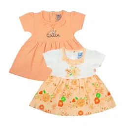 Mee Mee Kids Multicolor Cotton Printed Dress (Pack of 2)-image-43